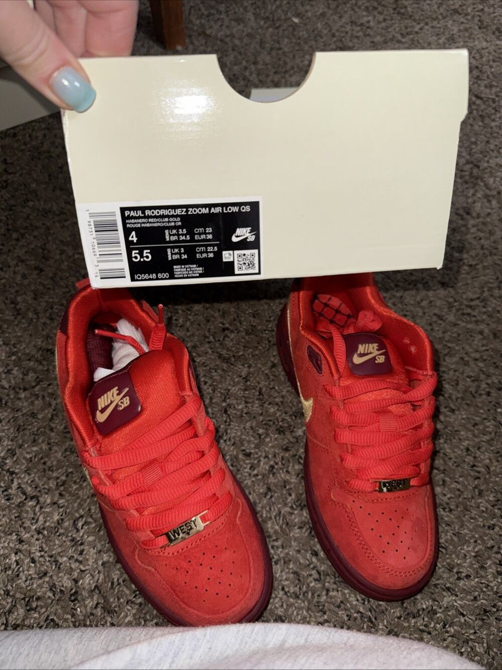 Size 4 Men NEW Nike SB Paul Rodriguez Zoom Air Low Habanero All-Star LEP